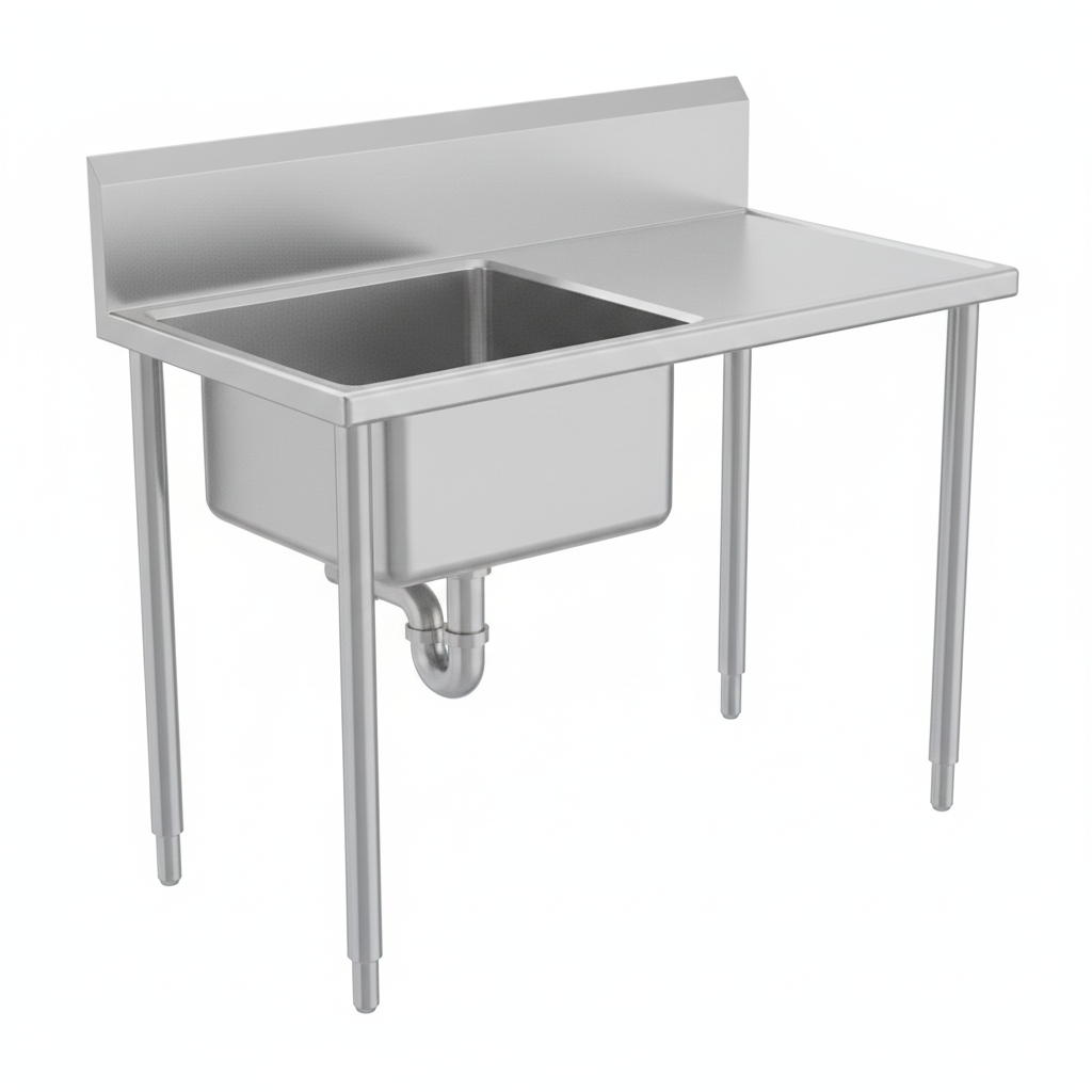 Stainless Steel Single Bowl Sink