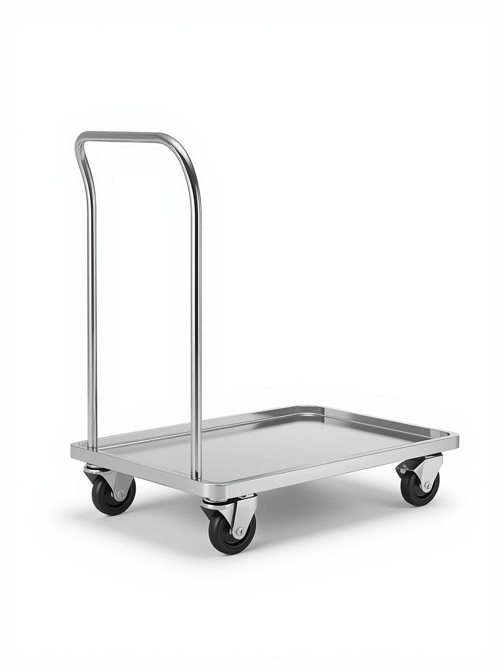 Stainless Steel Platform Service Trolley