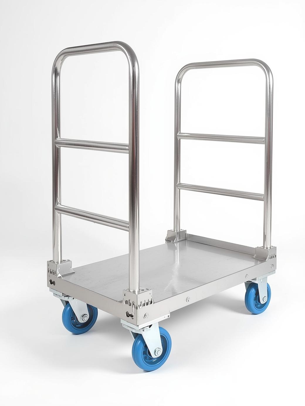 Stainless Steel Platform Service Trolley