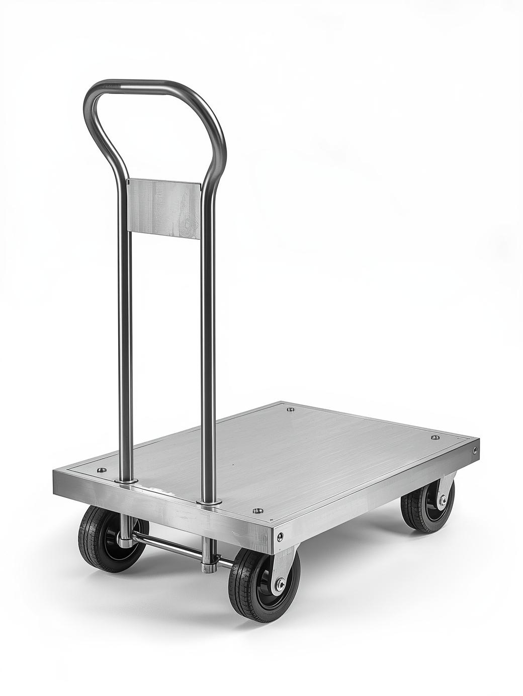 Stainless Steel Platform Service Trolley