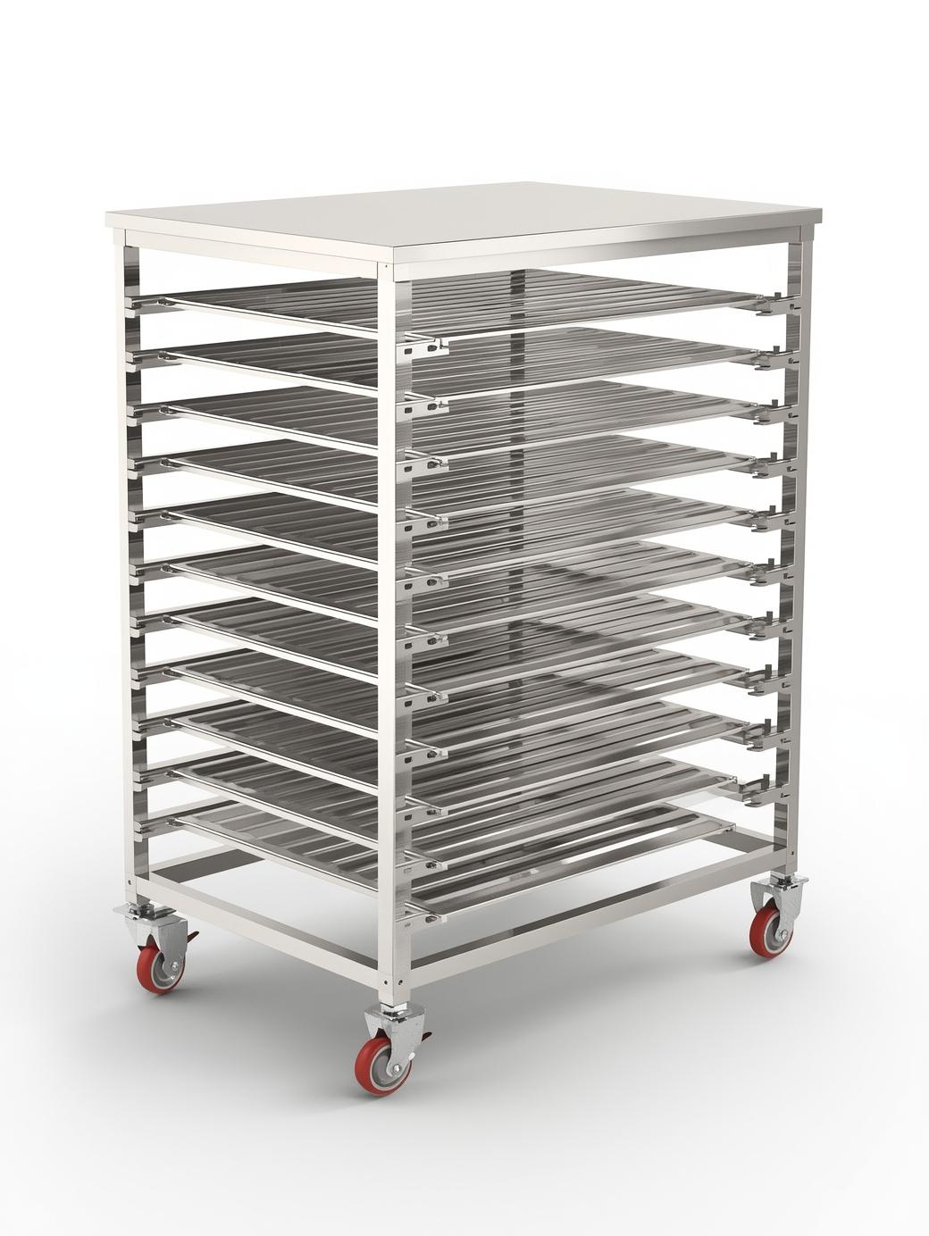 Stainless Steel Food Service Trolley